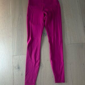 Lululemon Athletica Magenta Align leggings purple pink